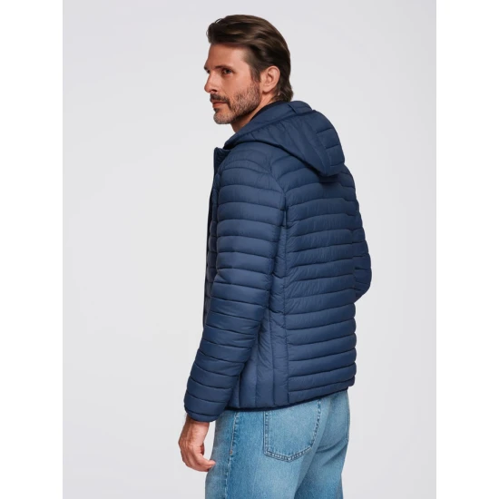 Vyriška tamsiai mėlyna striukė Bond Vyriškos Striukės ir Paltai