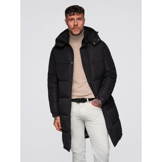 Vyriška juoda striukė Glen Žieminės striukės