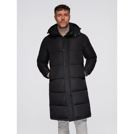 Vyriška juoda striukė Glen Žieminės striukės