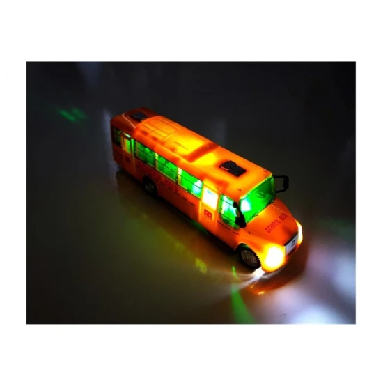 Mokyklinis autobusas su šviesomis Autobusai