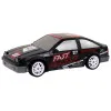 Nuotoliniu būdu valdomas sportinis automobilis R/C 1:24 Juodi keičiami ratai Radijo bangomis valdomi žaislai