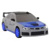 Nuotoliniu būdu valdomas sportinis automobilis R/C 1:24 pilkos spalvos keičiamais ratais Radijo bangomis valdomi žaislai