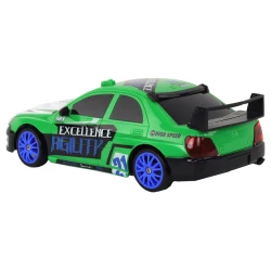 Nuotoliniu būdu valdomas sportinis automobilis R/C 1:24 Žalia keičiami ratai