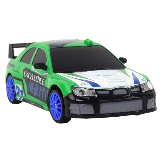Nuotoliniu būdu valdomas sportinis automobilis R/C 1:24 Žalia keičiami ratai Radijo bangomis valdomi žaislai