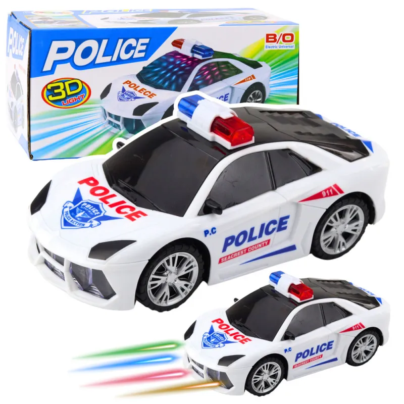 Interaktyvus policijos automobilis Tarnybiniai automobiliai