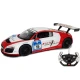 Automobilis R/C Audi R8 LMS Rastar 1:14 Baltai raudonas Radijo bangomis valdomi žaislai