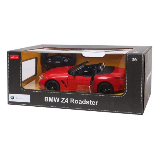 Automobilis R/C BMW Z4 Roadster Rastar 1:14 Raudonas Radijo bangomis valdomi žaislai