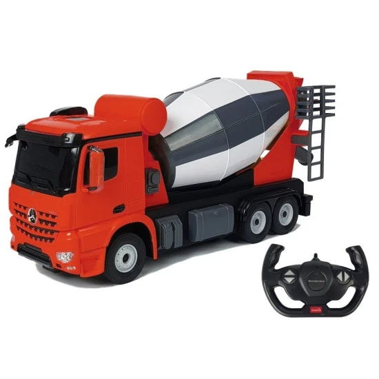 Automobilis R/C Mercedes-Benz Arocs Rastar 1:14 Raudonas Radijo bangomis valdomi žaislai