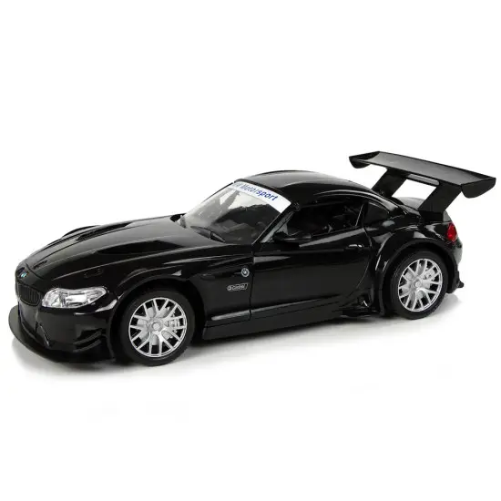 Sportinis automobilis R/C 1:18 BMW Z4 GT3 juodas 2.4 G žibintai Radijo bangomis valdomi žaislai