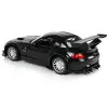 Sportinis automobilis R/C 1:18 BMW Z4 GT3 juodas 2.4 G žibintai Radijo bangomis valdomi žaislai