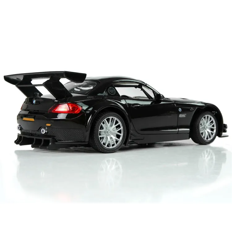 Sportinis automobilis R/C 1:18 BMW Z4 GT3 juodas 2.4 G žibintai Radijo bangomis valdomi žaislai