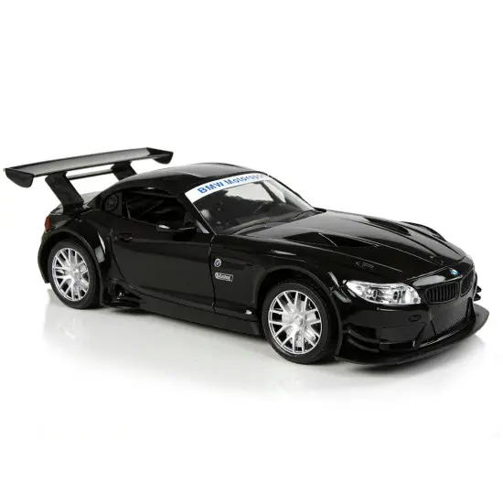 Sportinis automobilis R/C 1:18 BMW Z4 GT3 juodas 2.4 G žibintai Radijo bangomis valdomi žaislai