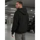 Men's black hooded jumper Race Hooded jumpers