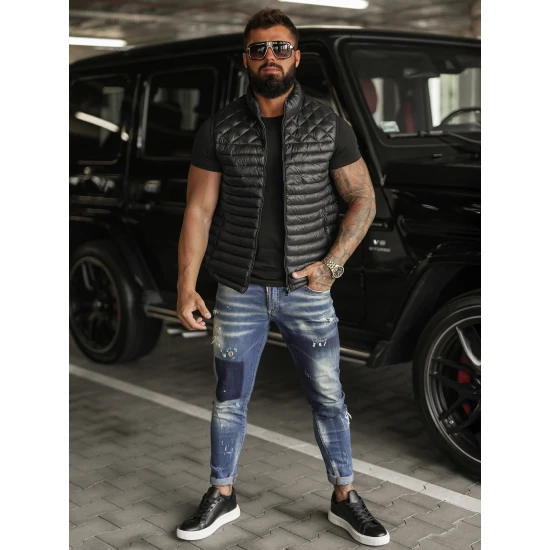 Vyriška juoda liemenė Kanor Liemenės