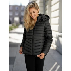 Moteriška juoda striukė Kajal