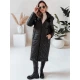Moteriška ilga juodos spalvos striukė Orvit Moteriškos striukės