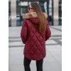 Moteriška bordo spalvos striukė Mona Moteriškos striukės