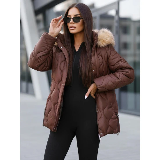 Moteriška rudos spalvos striukė Mona Moteriškos striukės