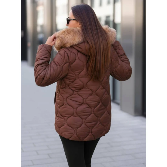 Moteriška rudos spalvos striukė Mona Moteriškos striukės