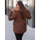 Moteriška rudos spalvos striukė Mona Moteriškos striukės