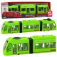 Žalias miesto metro su šviesos ir garso efektais Autobusai