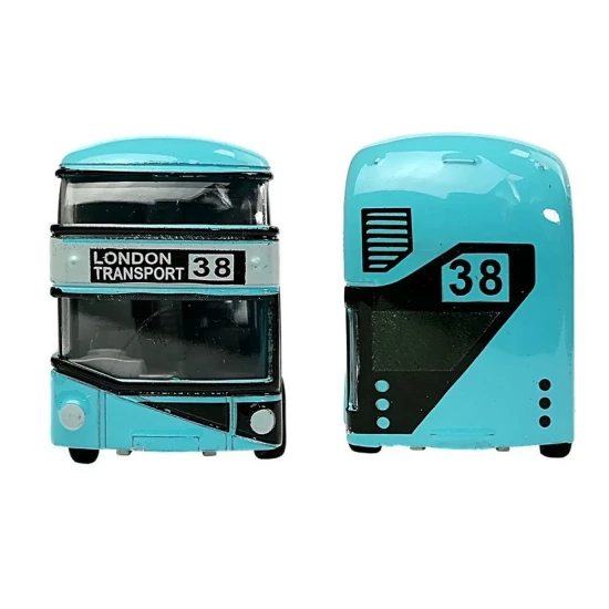 Dviaukštis miesto autobusas su įtempimo pavara Autobusai