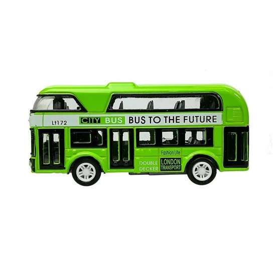 Dviaukštis miesto autobusas su įtempimo pavara Autobusai