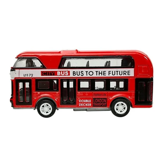 Dviaukštis miesto autobusas su įtempimo pavara Autobusai