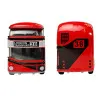 Dviaukštis miesto autobusas su įtempimo pavara Autobusai