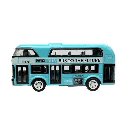 Dviaukštis miesto autobusas su įtempimo pavara Autobusai