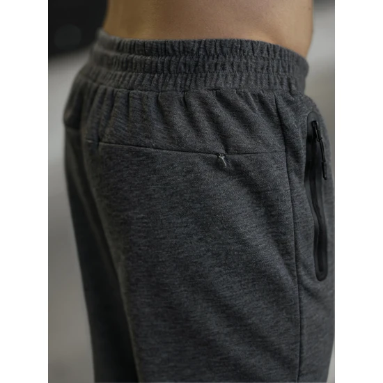 Vyriškos tamsiai pilkos kelnės Run Laisvalaikio kelnės
