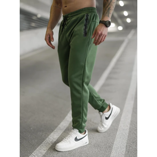 Vyriškos chaki kelnės Run Laisvalaikio kelnės