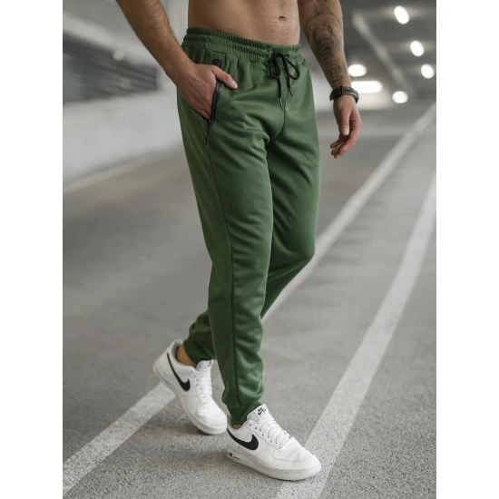 Vyriškos chaki kelnės Run Laisvalaikio kelnės