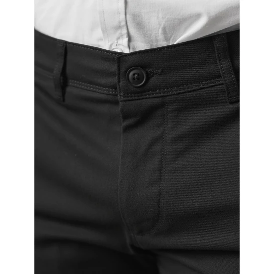 Vyriškos juodos chino kelnės Reno