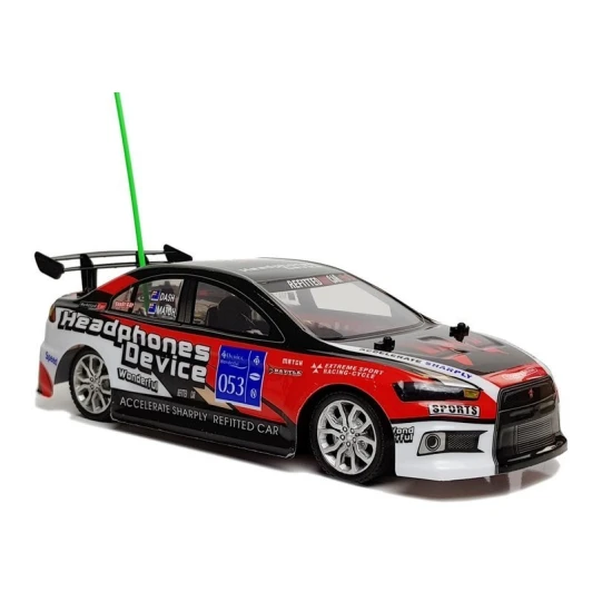 Nuotoliniu būdu valdomas sportinis automobilis R/C 27Mhz raudonas Radijo bangomis valdomi žaislai