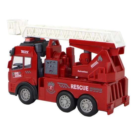 Ugniagesių departamentas su kopėčiomis Nuotolinio valdymo modelis Radijo bangomis valdomi žaislai