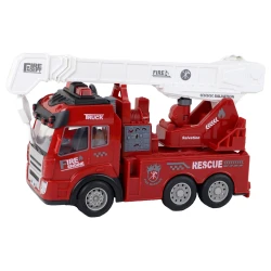 Ugniagesių departamentas su krano nuotolinio valdymo modeliu