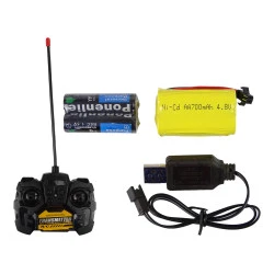 Statybinis kranas Valdomas R/C nuotolinio valdymo pulteliu 90 cm aukščio Eifelio bokšto konstrukcija