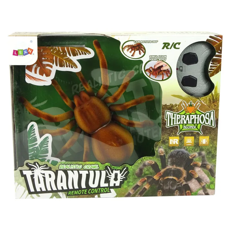 Nuotoliniu būdu valdomas infraraudonųjų spindulių voras Tarantula Brown R/C Radijo bangomis valdomi žaislai