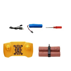 Nuotoliniu būdu valdomas šakinis krautuvas 360 laipsnių sukimosi šviesos ratai