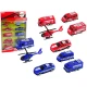 10 gelbėjimo automobilių rinkinys Automobilių rinkiniai