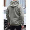 Men's gray hoodie Star. Hooded jumpers
