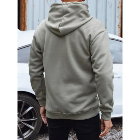 Men's gray hoodie Star. Hooded jumpers
