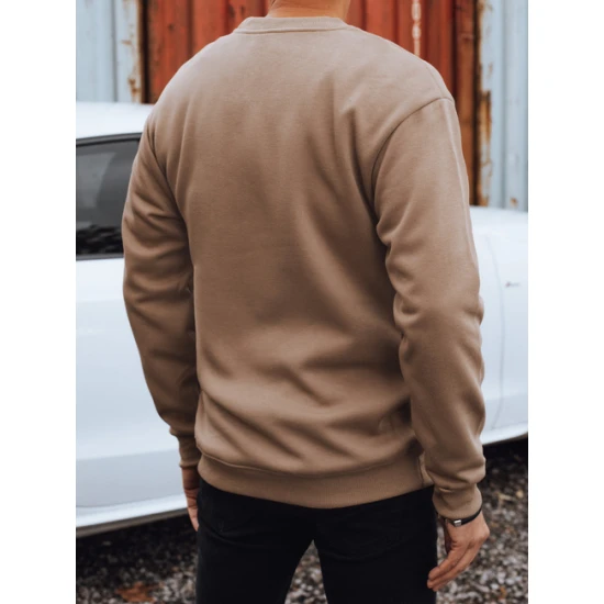 Vyriškas rudas džemperis Medrialife Džemperiai be gobtuvo
