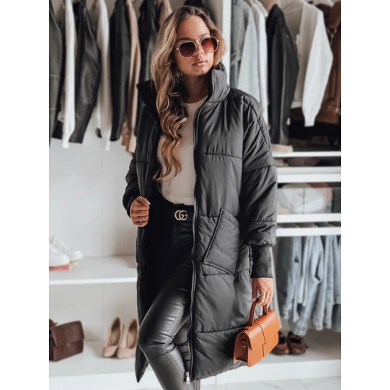 Moteriška oversize juoda striukė Gala Moteriškos striukės