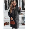 Moteriška oversize juoda striukė Gala Moteriškos striukės