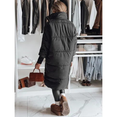 Moteriška oversize juoda striukė Gala Moteriškos striukės