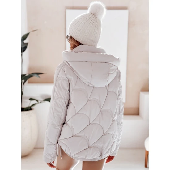 Moteriška žieminė baltos spalvos striukė Silma Moteriškos striukės