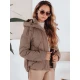Moteriška žieminė rudos spalvos striukė Silma Moteriškos striukės