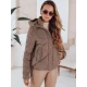 Moteriška žieminė rudos spalvos striukė Silma Moteriškos striukės